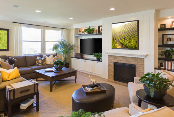 A beautiful home where the homeowner asked: should I leave my air conditioner on while on vacation?